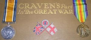 WW1 PAIR, ROYAL GARRISON ARTILLERY, WITH THE RECIPIENTS PRESENTATION COPY …