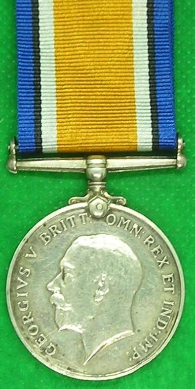 WW1 BRITISH WAR MEDAL, 1st GORDON HIGHLANDERS, K.I.A F&F 14-12-1914, FROM ABERDEEN — image 2