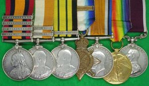 BOER WAR & WW1 A.S.C WARRANT OFFICERS GROUP WITH A.G.S …