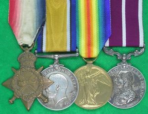 WW1 1914-15 TRIO & IMMEDIATE M.S.M, ROYAL GARRISON ARTILLERY FROM …