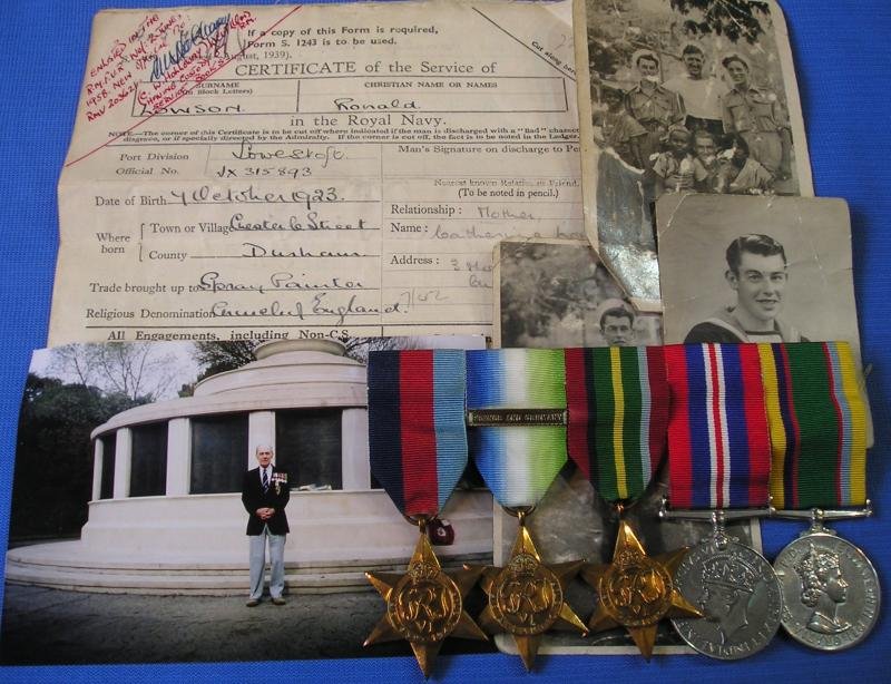 WW2 ROYAL NAVY & ARMY CADET FORCE GROUP, WITH ORIGINAL DOCUMENTS & PHOTOS — image 3
