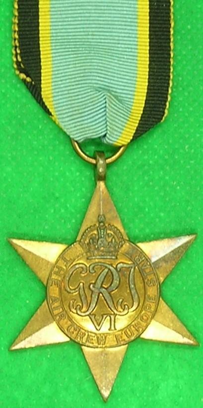 WW2 AIR CREW EUROPE STAR — image 2