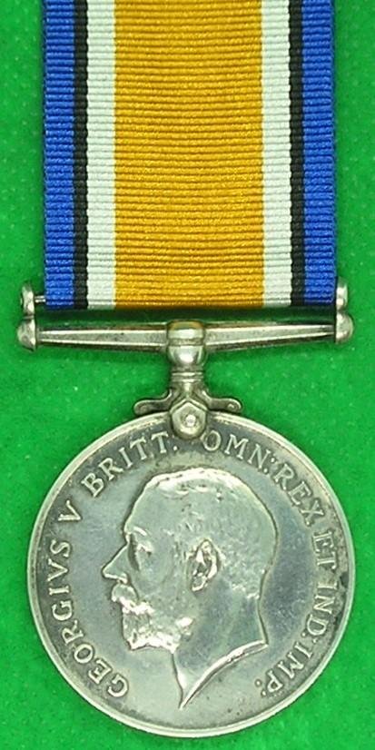 WW1 BRITISH WAR MEDAL, 17th SIEGE BTY R.G.A, DIED AT SEA ON HIS WAY TO GALLIPOLI 19-10-1915 — image 2