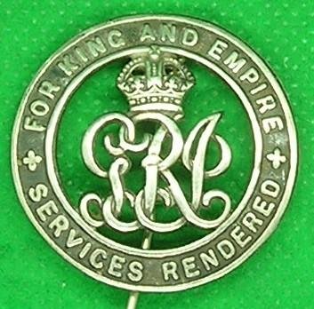 WW1 SILVER WAR BADGE, K.O.S.B / LABOUR CORPS, DISCHARGED DUE TO WOUNDS — image 2