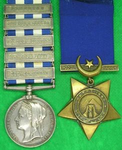 5 BAR EGYPT PAIR, 1st ROYAL HIGHLANDERS / BLACK WATCH, …