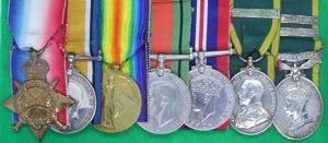 WW1 & WW2 LONG SERVING TERRITORIAL GROUP, 7th W.YORK.R, LEEDS …