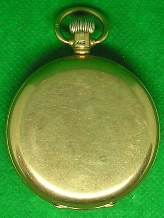 9CT GOLDEN FULL HUNTER POCKET WATCH, PRESENTED BY THE PEOPLE OF KILSYTH TO THE PARENTS OF SJT LOUDON, 7th A&S.HIGHRS / M.G.C, MILITARY MEDAL RECIPIENT, KIA F&F 3-5-17 — image 4
