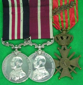 MILITARY MEDAL, MSM & CROIX-DE-GUERRE, 139th HEAVY BTY R.G.A, FROM …