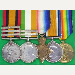 QSA, KSA & 1914-15 TRIO, Q BATTERY R.H.A & RFA, …