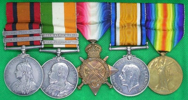 BOER WAR & WW1 GROUP, CAPE GARRISON ARTILLERY, S.A.H.A & EAST AFRICAN LABOUR CORPS — image 2