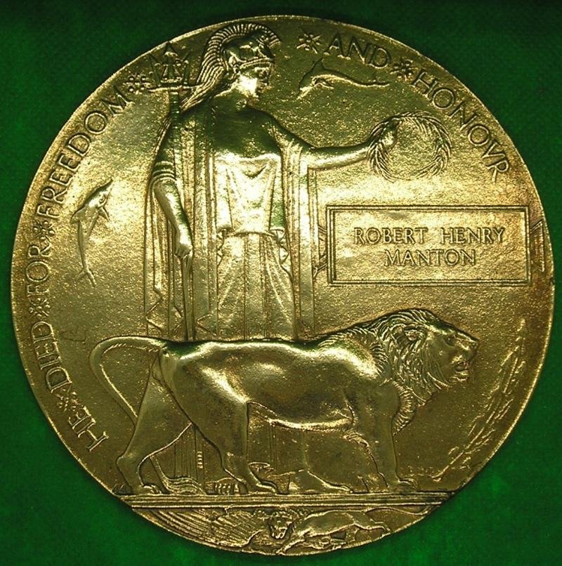 WW1 MEMORIAL PLAQUE, 16th LANCERS, K.I.A F&F 23-3-1918, FROM BERWICK ON TWEED — image 2