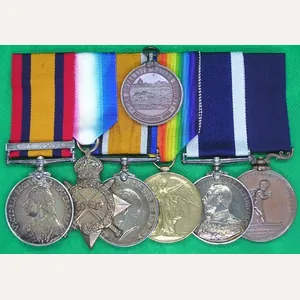 QSA CAPE COLONY, 1914-15 TRIO, RN LS&GC & ROYAL HUMANE …