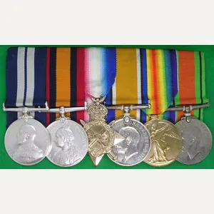BOER WAR & WW1 ROYAL NAVY DSM GROUP FOR SERVICES …