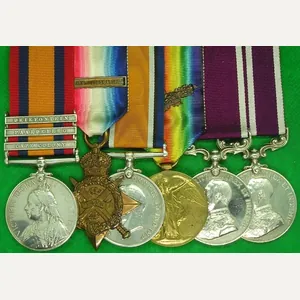 QSA, 1914 MONS STAR & BAR TRIO, LS&GC & MSM, …