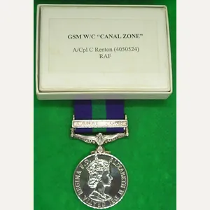 MINT BOXED GSM CANAL ZONE, R.A.F