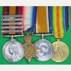 5 BAR QSA & 1914-15 TRIO, 6th IMPERIAL YEOMANRY & …