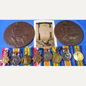 WW1 FAMILY / CASUALTY GROUP TO THREE BROTHERS FROM EDINBURGH, …