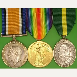 WW1 PAIR & EVII T.F.E.M, 7th MANCHESTER REGT & 8th …