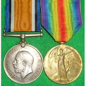 WW1 PAIR, 7th SCOTTISH RIFLES / CAMERONIANS, K.I.A F&F-23-9-1918