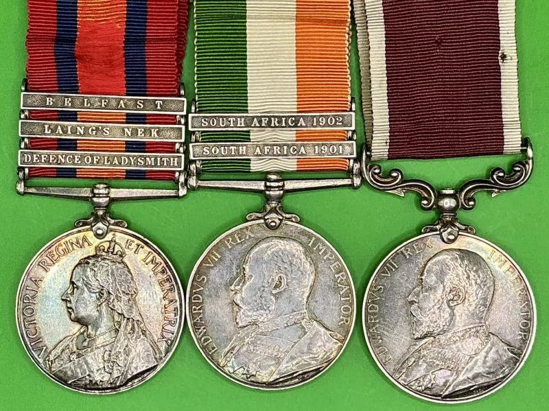 3 BAR QSA, KSA & EVII LS&GC, PIONEER SGT, 2nd GORDON HIGHLANDERS, DEFENCE OF LADYSMITH — image 2