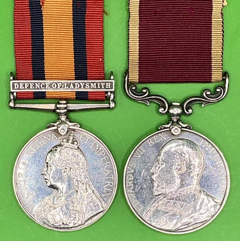 QSA DEFENCE OF LADYSMITH & EVII LS&GC, 2nd GORDON HIGHLANDERS — image 2