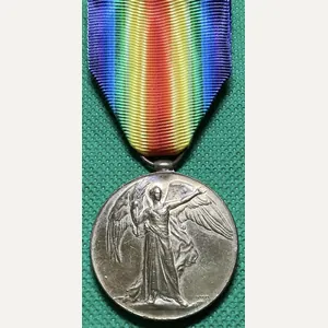 WW1 VICTORY MEDAL, 2nd K.O.S.B, KIA F&F 13-10-1914 FROM LEITH