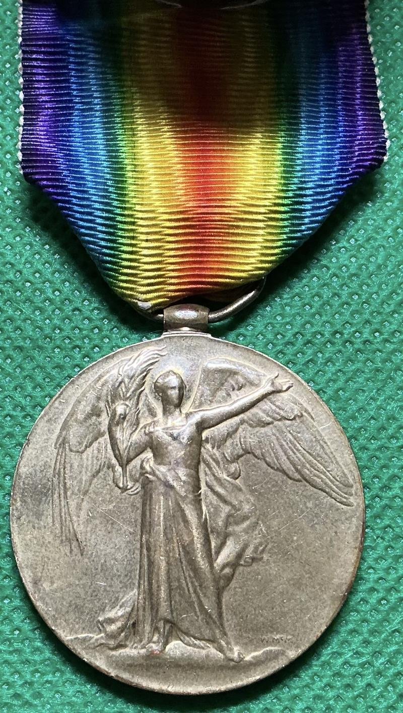WW1 VICTORY MEDAL, TANK CORPS — image 2