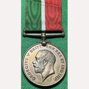 WW1 MERCANTILE MARINE MEDAL TO A FEMALE RECIPIENT