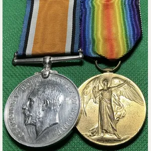 WW1 PAIR, OFFICER 18th K.R.R.C, K.I.A F&F 31-7-1917. ARTS & …