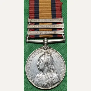 3 BAR QSA, NATAL / BELFAST, 1st ROYAL INNISKILLING FUSILIERS