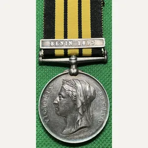 EAST & WEST AFRICA, BENIN 1897, HMS ST.GEORGE