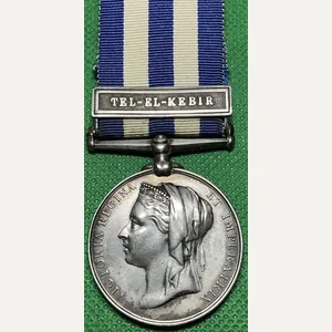 EGYPT 1882, TEL-EL-KEBIR, 1st ROYAL HIGHLANDERS, DIED EGYPT