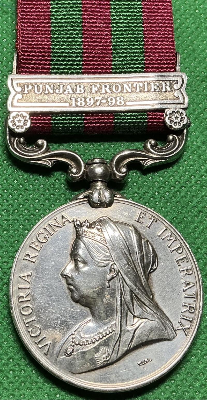 IGS 1895, PUNJAB FRONTIER 1897-98, 2nd DERBY REGIMENT — image 2