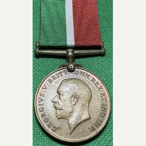 WW1 MERCANTILE MARINE MEDAL TO A CHINESE FIREMAN