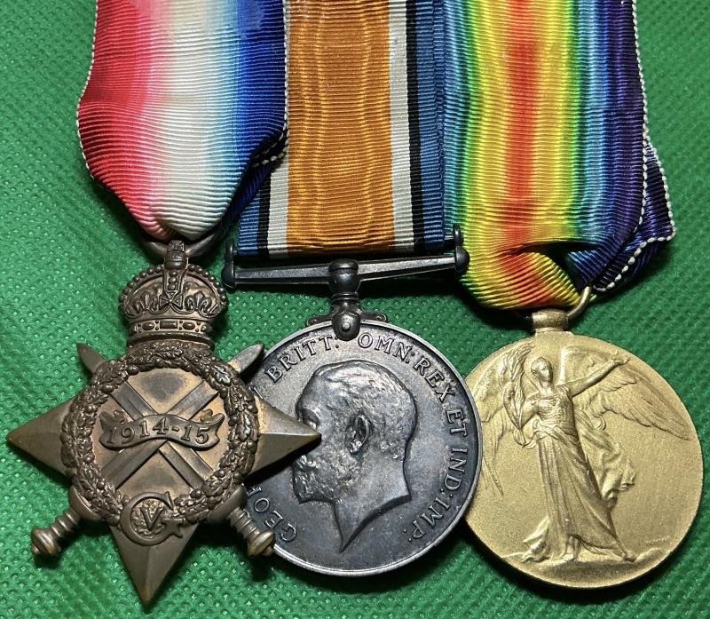 WW1 1914-15 TRIO, ARMY VETERINARY CORPS — image 2