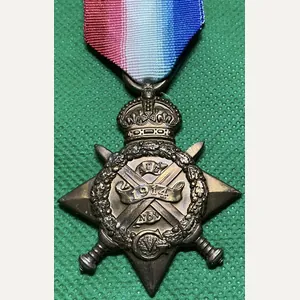 WW1 1914 STAR, 2nd ROYAL SCOTS FUSILIERS, K.I.A F&F 22-10-1914, …