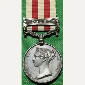 INDIAN MUTINY, DELHI, 75th REGT / GORDON HIGHRS, TWICE WOUNDED …