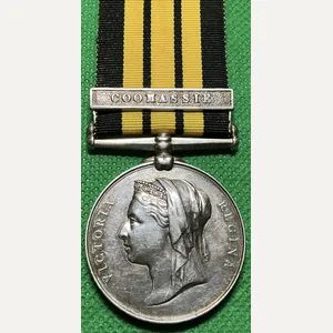 ASHANTEE 1873-74, COOMASSIE, 2nd RIFLE BRIGADE