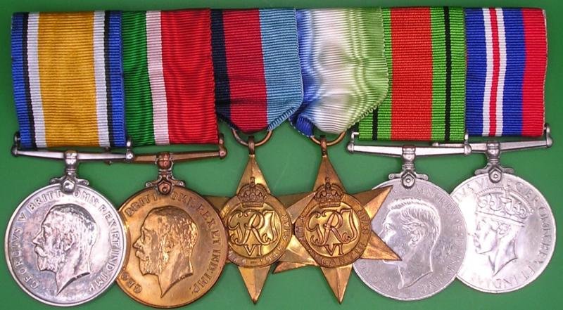 WW1 & WW2 MERCHANT NAVY GROUP TO A RECIPIENT FROM SOUTH SHIELDS — image 2