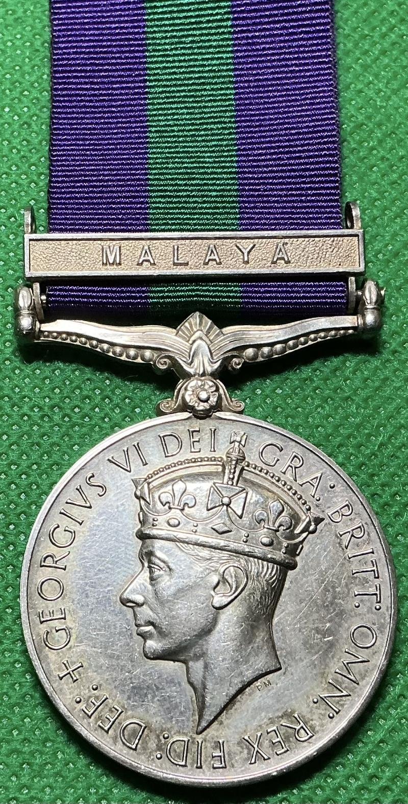 GVIR GSM MALAYA, ROYAL INNISKILLING FUSILIERS — image 2