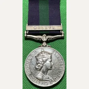 EIIR GSM MALAYA, ROYAL SCOTS FUSILIERS