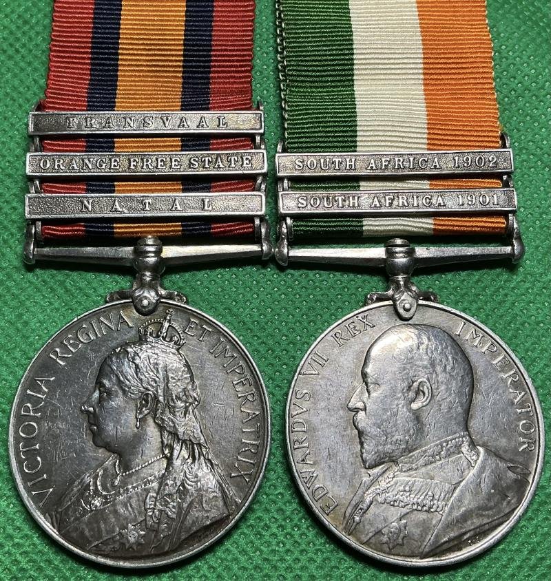 QSA & KSA PAIR, TRUMPETER, 5th DRAGOON GUARDS — image 2