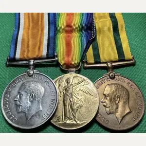 WW1 PAIR & TFWM, 2/6th ROYAL SUSSEX REGIMENT