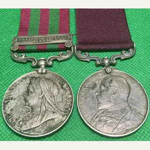 IGS 1895 RELIEF OF CHITRAL 1895 & EVII ARMY LS&GC, …