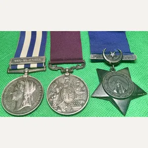 EGYPT PAIR, TEL-EL-KEBIR & VICTORIAN ARMY LS&GC, 2nd ROYAL IRISH …