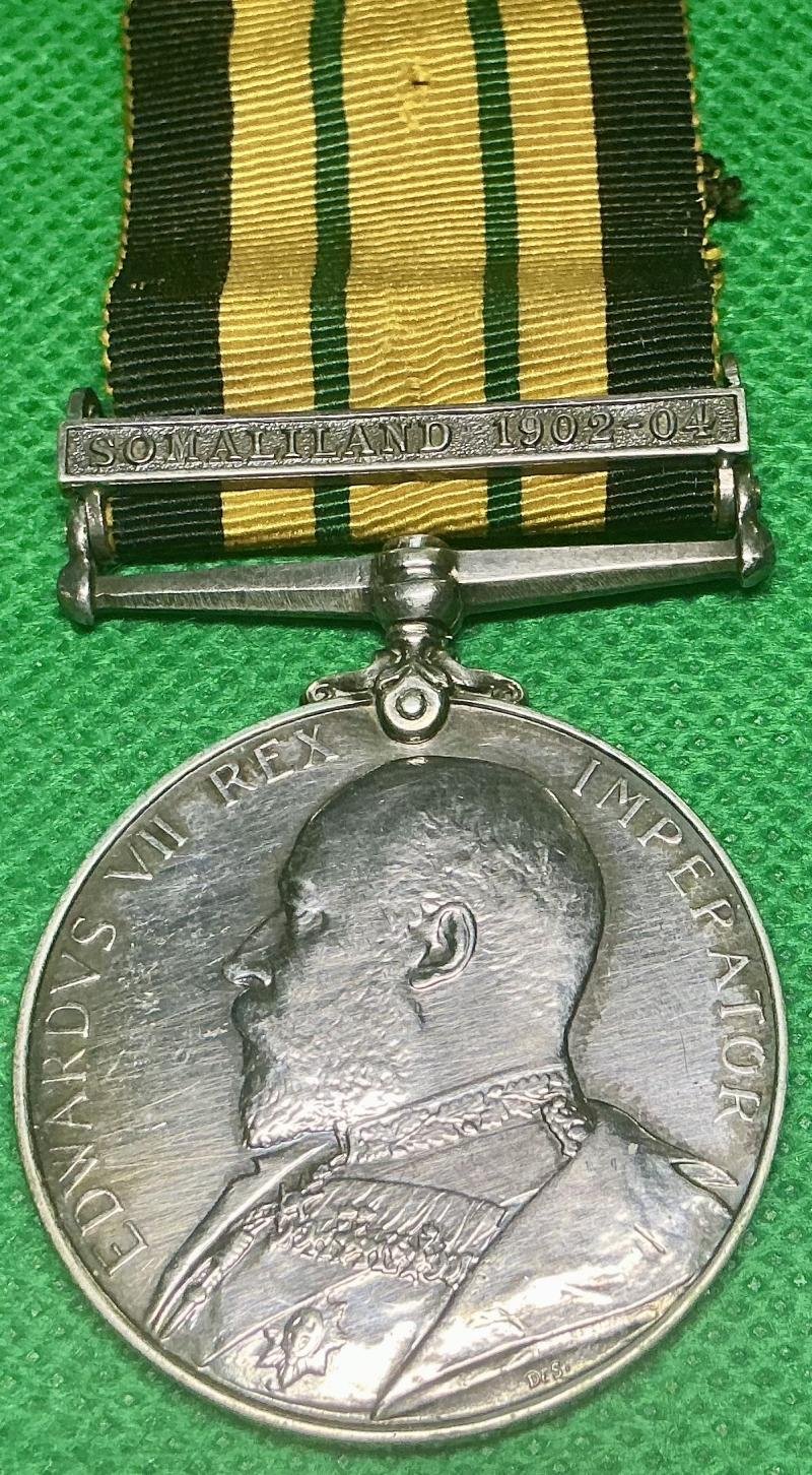 EVII A.G.S SOMALILAND 1902-04, HMS MOWHAWK — image 2