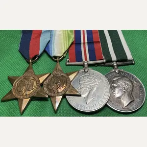 WW2 RNR LONG SERVICE GROUP, LOST AT SEA 24-7-1940 WHEN …