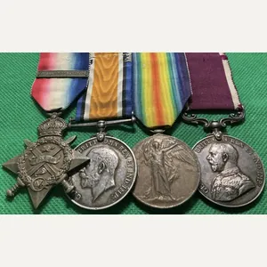 WW1 1914 STAR & BAR TRIO WITH LS&GC, DRUMMER 1st …