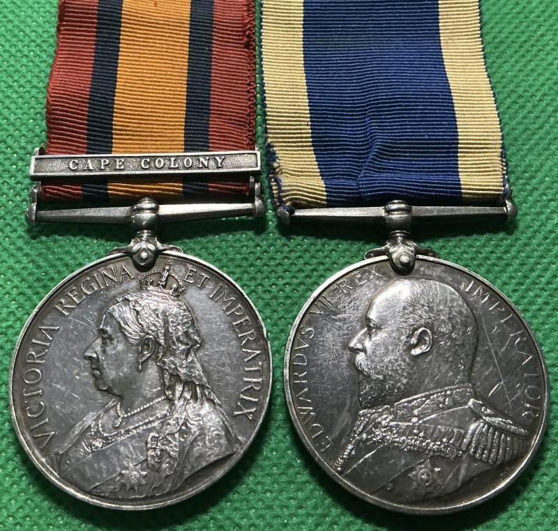 QSA CAPE COLONY & EVII RN LS&GC, R.M.L.I, HMS DORIS — image 2