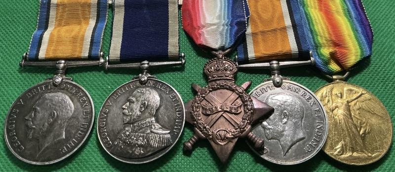 WW1 FAMILY GROUP TO TWO BROTHERS FROM GOSPORT, BOTH ROYAL NAVY, HMS BLACK PRINCE KIA JUTLAND 31-5-1916 & HMS WOOLWICH — image 2